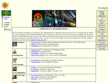 Tablet Screenshot of ecotopia.com